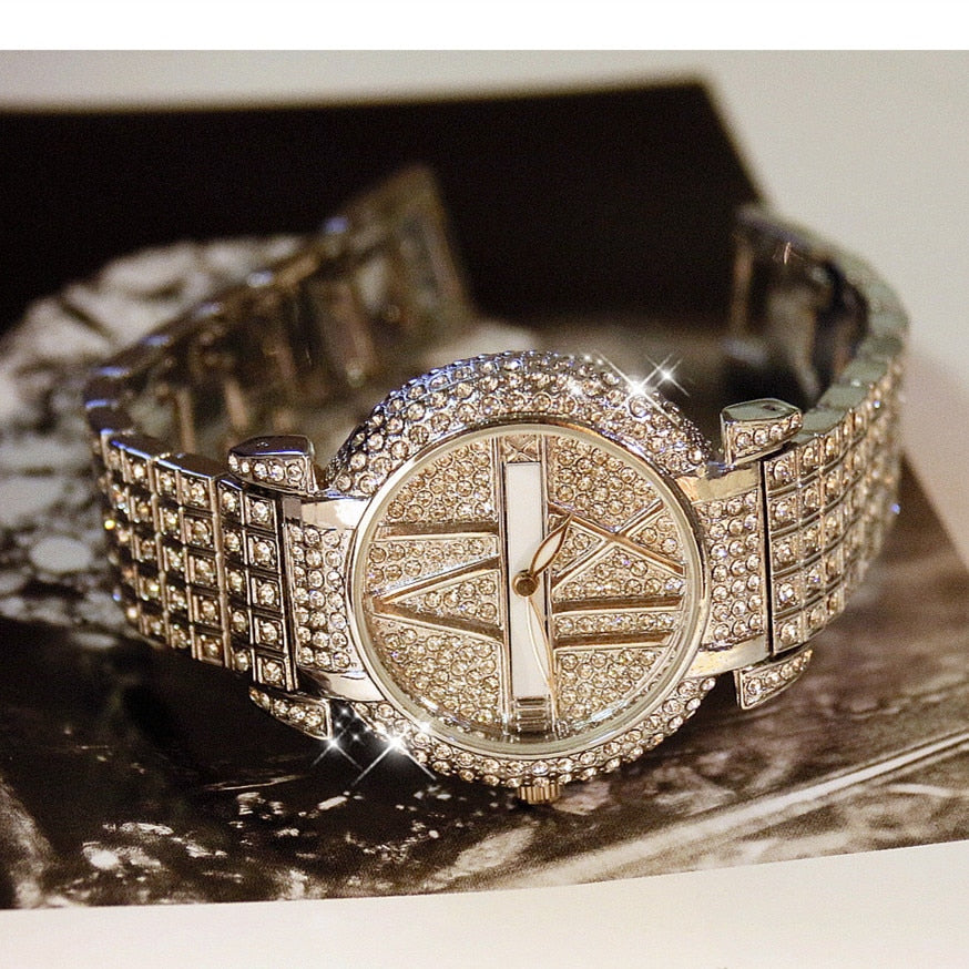 Luxury Diamond Watch Fashion Quartz