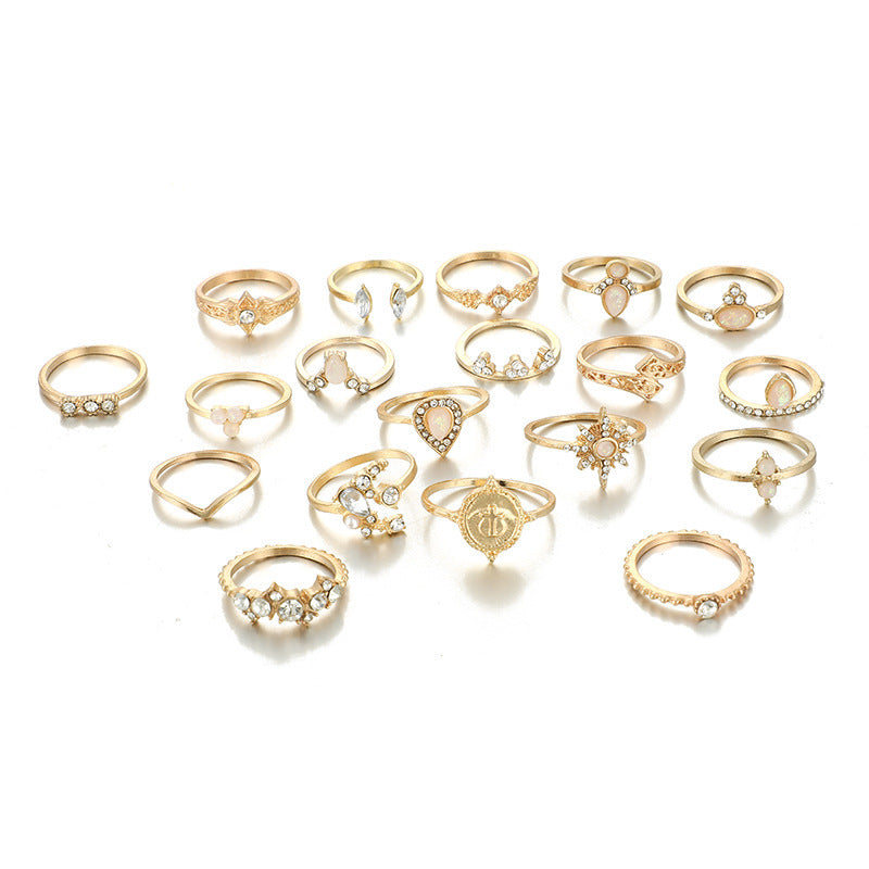 Goddess ring set (19 pieces)