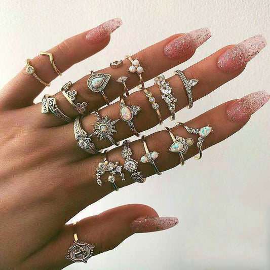 Goddess ring set (19 pieces)