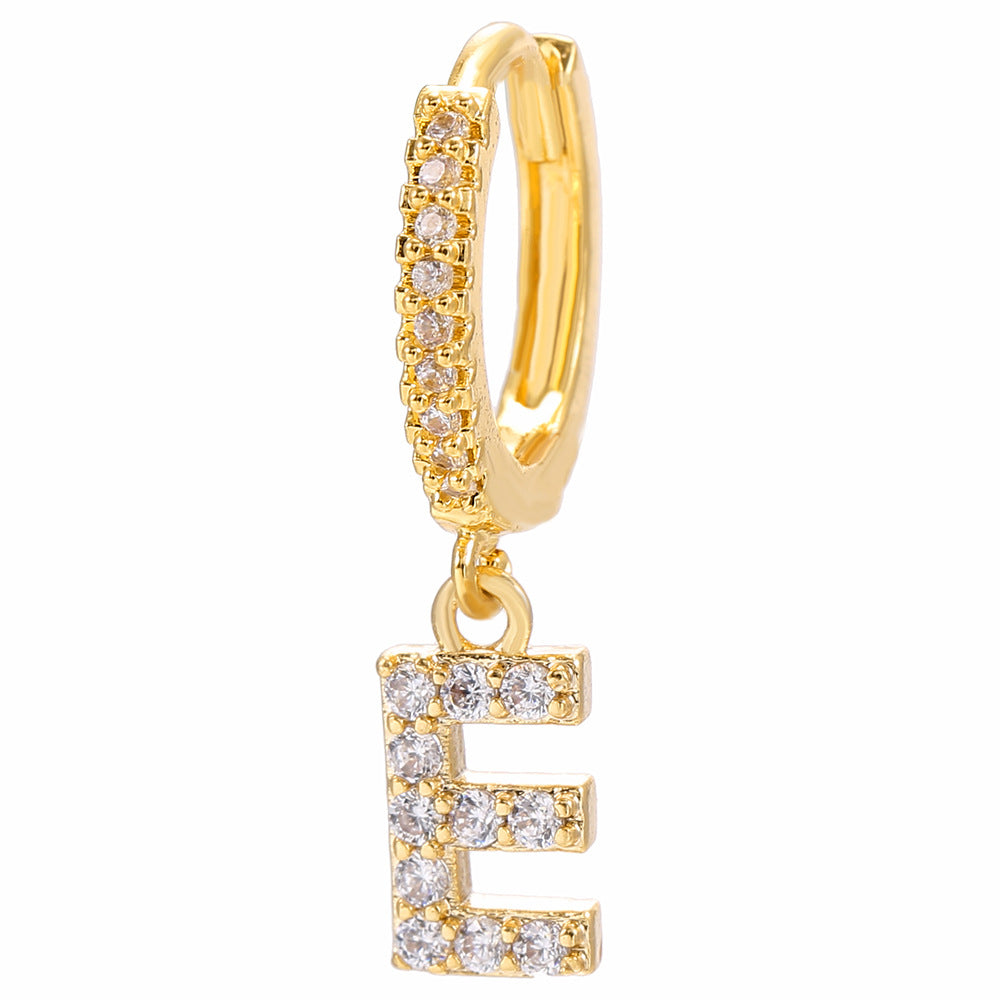 26 Letter Earrings Jewelry